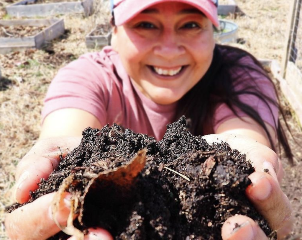 Building soil health through hugelkultur